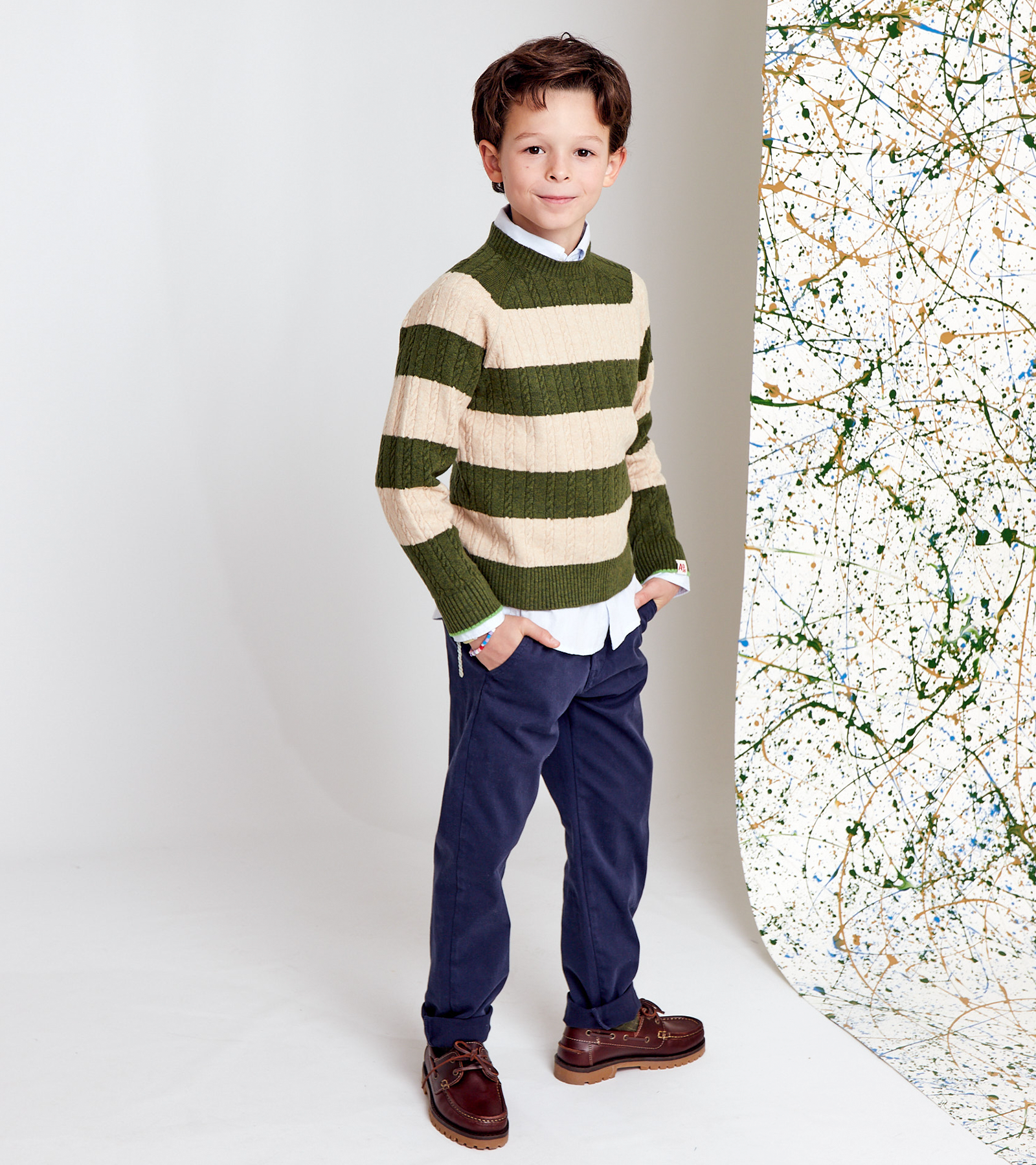 AO76 F'23 collection - Knitwear Boys