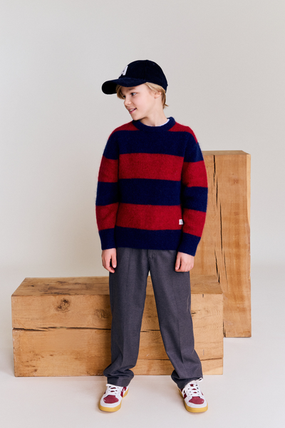 Bold Stripes, Tailored Comfort