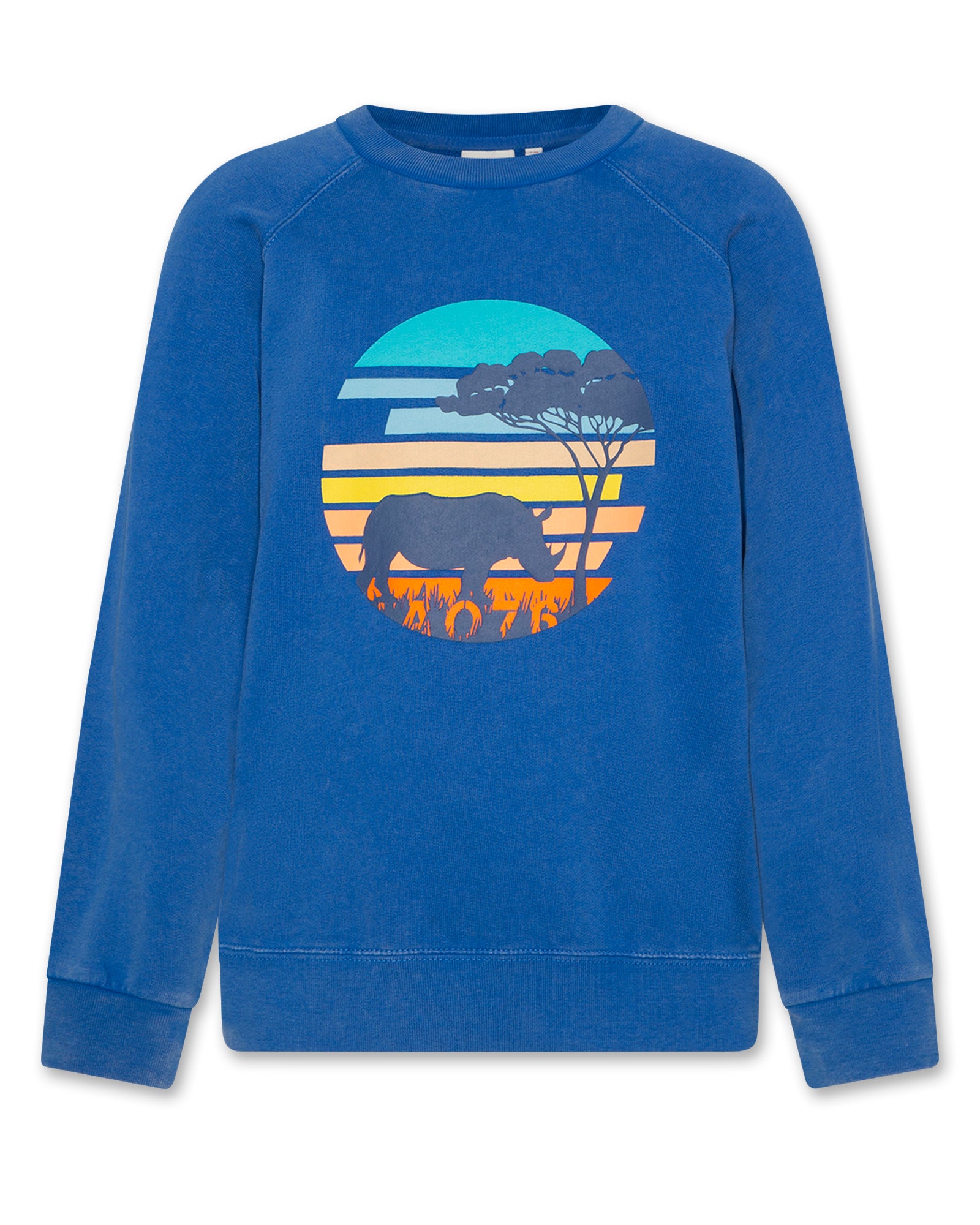 bright blue